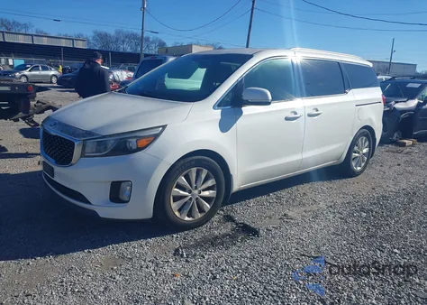 2016 Kia Sedona Ex z USA, uszkodzony, nr VIN KNDMC5C18G6117021